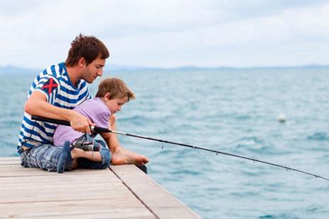 Рыбалка с ребенком