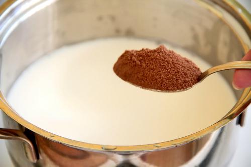 Как варить какао с молоком