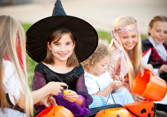 Конкурсы для детей на Хэллоуин