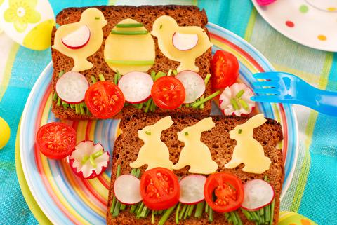 Веселые бутерброды для детей