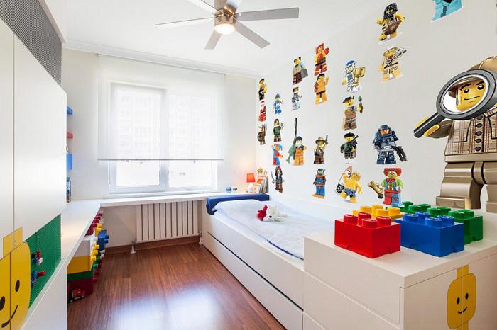 Детская комната в стиле LEGO