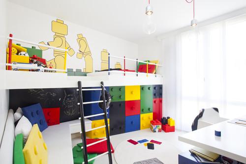 Детская комната в стиле LEGO