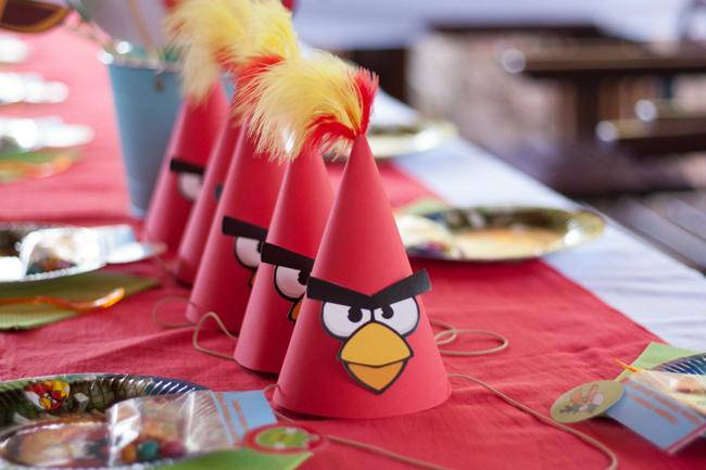 День рождения в стиле Angry birds
