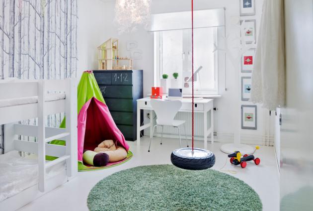 Детская комната в скандинавском стиле