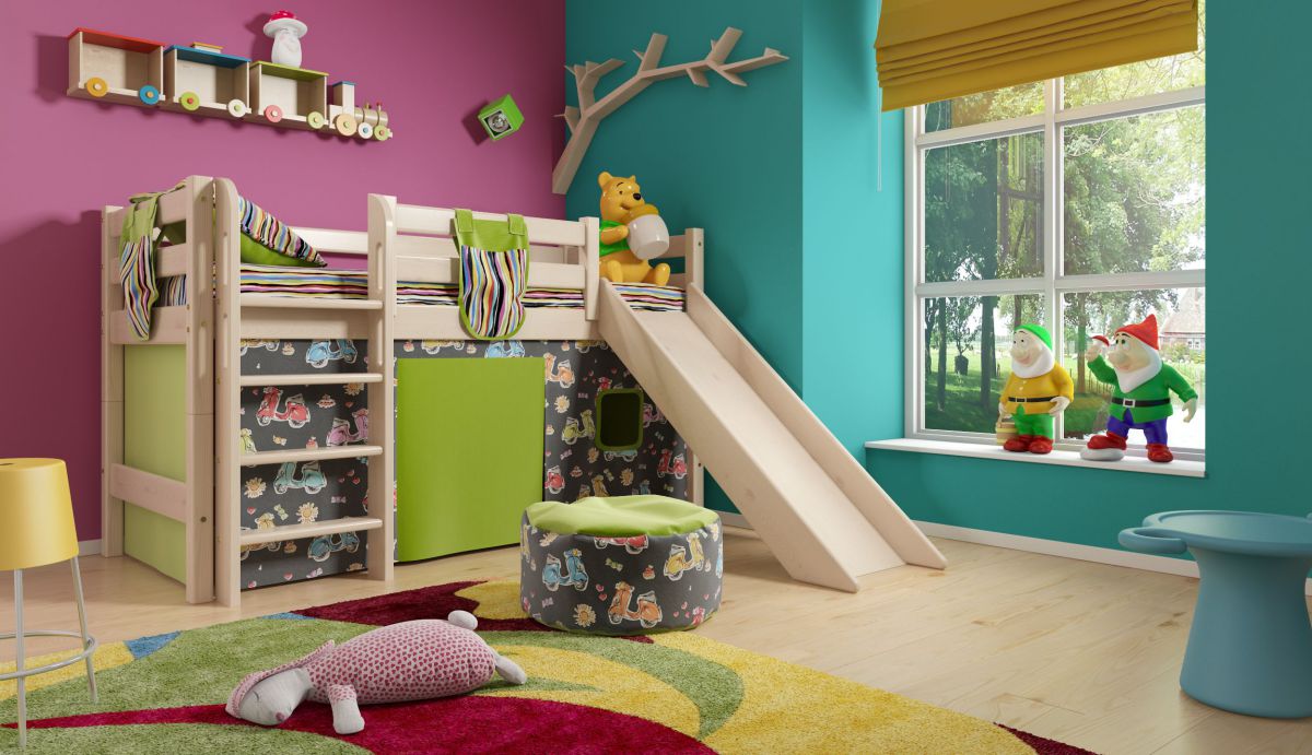 Детская кровать-чердак (106 фото): модель Подиум для детей и девочек от 3 и 5 лет