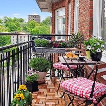 6 идей для оформления летнего балкона
