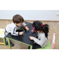 Детский столик для рисования мелками своими руками