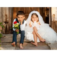 Как одеть детей на свадьбу