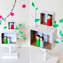 Как сделать миниатюрной домик для кукол 