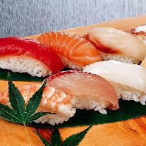 Нигири-суши с рыбным филе