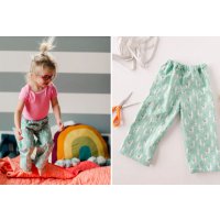 Пижамные штаны для ребенка своими руками