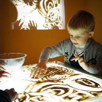 Польза рисования песком для детей